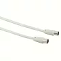 Hama 00042964 ST ANTENNAKÁBEL 75dB, FEHÉR 7,5M