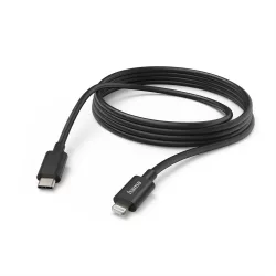 Hama 00201599 ADATKÁBEL LIGHTNING - USB TYPE-C, 3M, FEKETE Hama 00201599 ADATKÁBEL LIGHTNING - USB TYPE-C, 3M, FEKETE