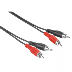 Hama 00205087 2RCA-2RCA ÖSSZEKÖTŐKÁBEL 5,0M
