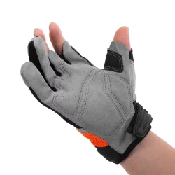 Handy 11143L MUNKAVÉDELMI KESZTYŰ HABOSÍTOTT TENYÉR, 3 NYITOTT UJJ L