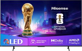 Hisense 75E7Q PRO UHD SMART QLED TV 144Hz