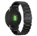 Mybandz 22SKU341 KLASSZIKUS FÉM ÓRASZÍJ / FEKETE / 22MM