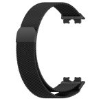   Mybandz 23503 HUAWEI BAND 8-9 MILÁNÓI MÁGNESES FÉM ÓRASZÍJ/FEKETE