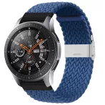   Mybandz 28892 ÁLLÍTHATÓ FONOTT SZÖVET ÓRASZÍJ /KÉK/ 22MM