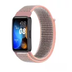   Mybandz 33511 TÉPŐZÁRAS SZÖVET ÓRASZÍJ/PINK-HOMOK HUAWEI BAND 8