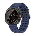  Mybandz 65037 WAVES SZILIKON SZÍJ-SÖTÉTKÉK/SAMSUNG GALAXY WATCH ULTRA