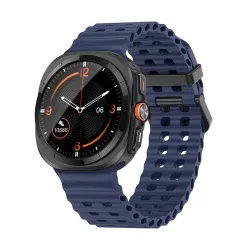 Mybandz 65037 WAVES SZILIKON SZÍJ-SÖTÉTKÉK/SAMSUNG GALAXY WATCH ULTRA