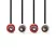 Nedis CAGL24200BK15 AUDIO KÁBEL Nedis CAGL24200BK15 AUDIO KÁBEL