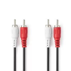 Nedis CAGL24200BK50 AUDIO KÁBEL Nedis CAGL24200BK50 AUDIO KÁBEL