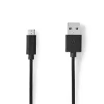 Nedis CCGL60500BK10 ADATKÁBEL MICRO USB