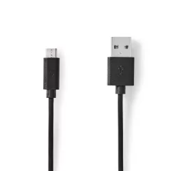 Nedis CCGL60500BK10 ADATKÁBEL MICRO USB