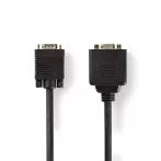 Nedis CCGP59120BK02 VGA KÁBEL 0,2 M Nedis CCGP59120BK02 VGA KÁBEL 0,2 M