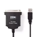 Nedis CCGP60880BK20 USB KÁBEL NYOMTATÓ Nedis CCGP60880BK20 USB KÁBEL NYOMTATÓ