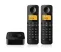 Philips D2602B/53 DECT TELEFON fekete 550mAh 2 kézibeszélő