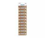 Philips LR03AL10S/10 ELEM ALKALI AAA 10-BLISZTER