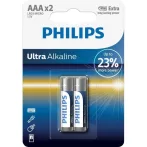 Philips LR03E2B/10 ELEM ULTRA ALKALI AAA 2-BLISZTER