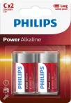 Philips LR14P2B/10 ELEM POWER ALKALI C 2-BLISZTER