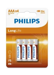 Philips R03L4B/10 ELEM LONGLIFE AAA 4-BLISZTER