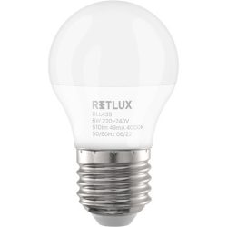 Retlux RLL 439 LED IZZÓ G45 E27 MINIG 6W CW