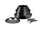   Tefal L1539053 SERPENYŐ SZETT INGENIO 6 EASY COOK N CLEAN BLACK 10 RÉSZES