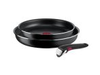   Tefal L1539143 SERPENYŐ SZETT INGENIO 6 EASY COOK N CLEAN BLACK 3 RÉSZES