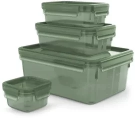 Tefal N1170610 TÁROLÓDOBOZ SZETT, 4 DARABOS