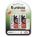 Uniross UH2C3000 AKKUMULÁTOR ELEM MÉRETŰ
