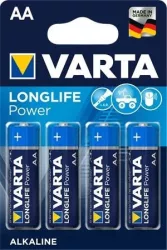 Varta LR6 ELEM LONGLIFE POWER AA CERUZA 4 DB 4906 Varta LR6 ELEM LONGLIFE POWER AA CERUZA 4 DB 4906