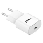 Yenkee YAC 2033WH HÁLÓZATI TÖLTŐ, 20W, USB-C, FEHÉR