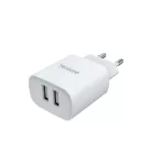 Yenkee YAC SE 224 HÁLÓZATI TÖLTŐ, 12W, 2 USB-A, FEHÉR